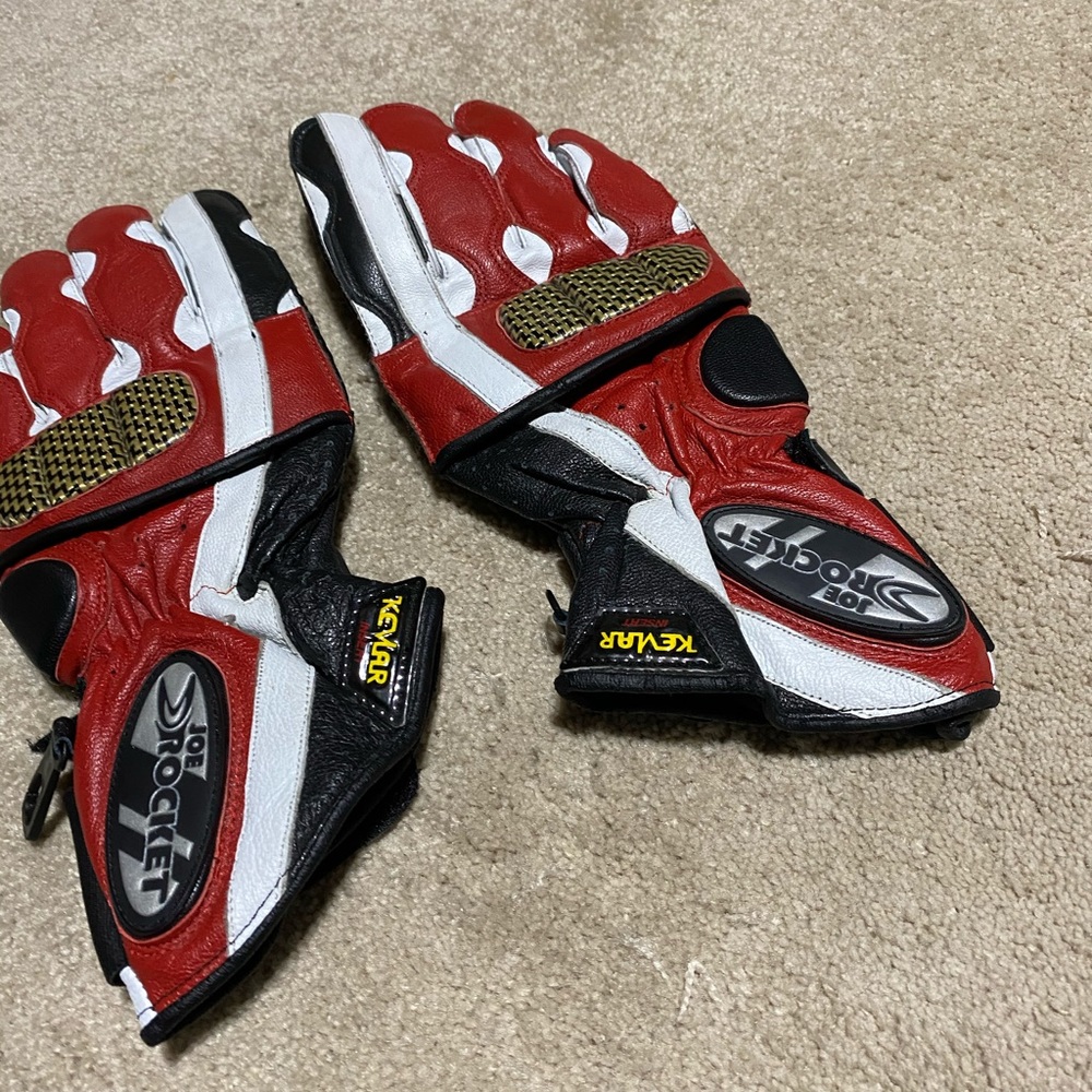 Joe Rocket Motorcycle Gloves Sz S